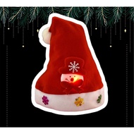 Santa Claus Hat Christmas New Year Cute For Kids Adults Winter Gift Decoration
