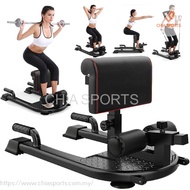Sissy Squat Machine C-D25 Barbell Support Leg Exercise Squat Rack Machine