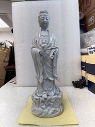 德化白瓷 如意觀音站像