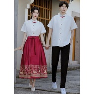 Performance Costume 04 Couple Costume Class Costume Retro Style Chinese Style Performance Costume Re