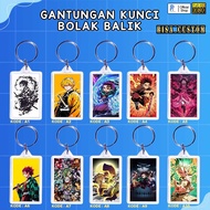 GANTUNGAN DEMON SLAYER1 ACRYLIC KEYCHAIN DEMON SLAYER1 KEYCHAIN/ DEMON SLAYER1 KEYCHAIN/ K130
