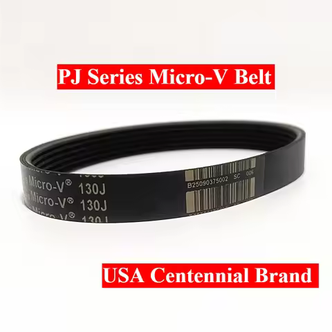 125J 130J 140J 150J 160J 170J Micro-V Multi Wedge Belt Industrial Electrical Transmission Multi Groo