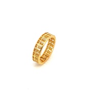 POH KONG 916/22K Yellow Gold Abacus Ring