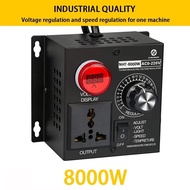 10000W 0~220V AC Variable voltage regulator Adjustable Voltage Regulator Voltage Controller  Fan Spe