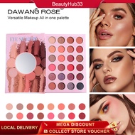 4-Layer Multi-Functional Eyeshadow Palette Eyeshadow Highlight Blush One Palette Multi-Purpose