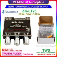 Bluetooth 5.1 Amplifier Class D 2.1 CH Class D Amplifier ZK-LT23 - ZK-LT22