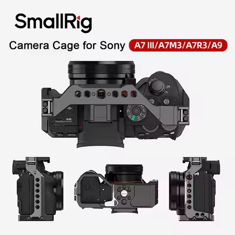 Smallrig DSLR for A7 III A73 A7M3 Camera Cage For Sony A7III Rig with Cold Shoe Mount for Sony A7III