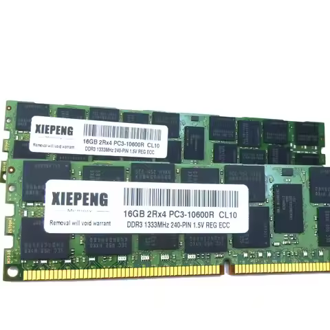 Server 16GB DDR3 1333MHz RAM 8GB 2Rx8 PC3-10600 4GB REG ECC for HP ProLiant BL465c G7 SL170s G6 SL39