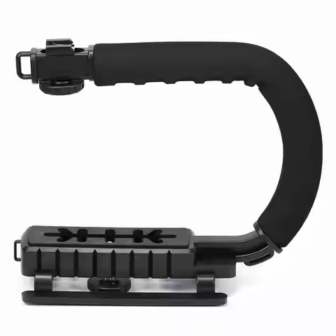 Black Super Grip Video DV SLR Camera Stabilizing Handle for DSLR DV Camcorder new