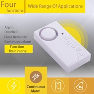 4 Modes Wireless Home Window Door Burglar Security Sensor Alarm Door Bell Freezers Close Reminder Continuous Alarm Home Security