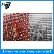 BULB SIGNAL 12V 10 T13 ORANGE CLEAR BULB