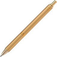 Pentel EnerGel Alloy Retractable Liquid Gel Pen, Gold Barrel, Black Ink, in gift box with info band (BL407XABX)