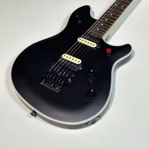 evh Wolfgang electric guitar, Matt black red kill switch
