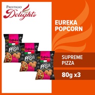 Eureka Popcorn Supreme Pizza 80g (Bundle of 3)