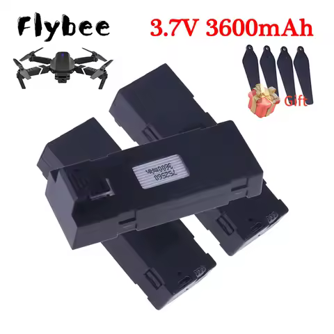 3.7V 3600mAh Upgrade E88 Battery Li-po Battery For RC Drone E88PRO E525 E99 P1 K3 P10 S98 S92 F185 R