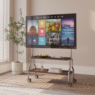 G0116電視機架 落地架 可移動支架 投屏台式增高架 43-75吋顯示器支架 TV bracket 座地電視架 升降架 全新包運輸