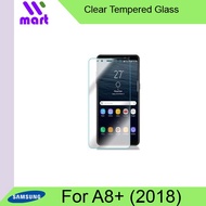 Tempered Glass Screen Protector (Clear) For Samsung A8 Plus 2018