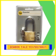 Yale Essential Padlock Size 50mm Neck Length YE1/50/166/1 Original Original