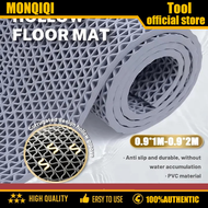 Non-slip Floor Matting PVC Bathroom Floor Mat Rubber Mat for Floor Anti Slip Large Area S-shaped Mes