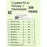 K2 to Primary 1 Preparation Worksheets