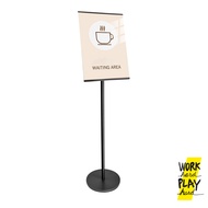 WHPH Shop ป้ายโฆษณา A3 ป้ายราคา ป้ายเมนู minimal ป้ายตั้งพื้น ป้ายหน้าร้าน แบบมีขาตั้ง ป้ายแนะนำสินค