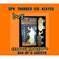 BRAKE PAD, BRAKE PAD DVX THUNDER 150 KLX150
