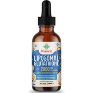 2000MG Liposomal  Liquid, 98% Absorption, Active Form L- Supplement, Vegan Friendly, Powerful Antiox