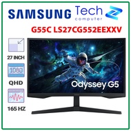 Samsung Odyssey G5 G55C LS27CG552EEXXV Gaming Monitor 27 Inch – VA – 165Hz – 1ms – FreeSync – HDR10 