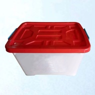 Laundry Container, Storage Container 75L | 75 Liters | 37.5 x 41x 57 cm - Minimalist Wheeled Contain