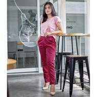 CELANA CHINO WANITA KATUN TWILL PENSIL SKINNY /CHINO WANITA/CHINOS WANITA/CELANA KATUN WANITA / CELA