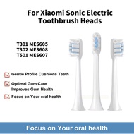 【Toothbrush Head】For XIAOMI MIJIA T301 MES605 T302 MES608 T501 MES607 Electric sonic toothbrush head
