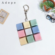 [Adepe] Keyboard Fidget Keychain Keyboard Fidget Click Mechanical Keys Novelty