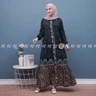 Gamis Twill Rayon Pekalongan Gamis Abaya terbaru Busui Jumbo Gamis Rayon Premium