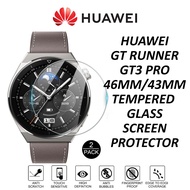 Huawei GT Runner & GT3 Pro 46mm / 43mm Watch Clear Tempered Glass GT3Pro 43mm 46mm GTRUNNER SmartWat