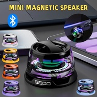 Mini Light Speaker G200 Bluetooth Magnetic Speaker Portable Pocket emitting Speakers Phone Stand Spe