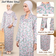 Baju Kurung Modern Kebaya printed baju raya 2025 viral baju kurung moden 2025