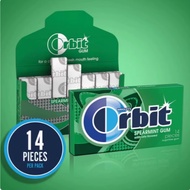 ❣️American Original Imported ORBIT ORBIT SPEARMINTGUM Xylitol Chewing Gum Spearmint Flavor 25.6.9