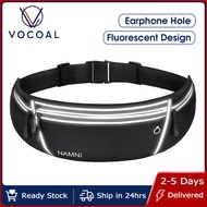 Vocoal Sports Waist Bag Running Pouch Reflective Waist Bag Multifunctional Waist Belts Bag Chest Bag Waterproof Fanny Pack Money Phone Waist Pack Jogg