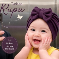GASYIL - 31 Butterfly Girls' Turban Ribbon Baby Turban Baby Girl Turban Premium Jersey Turban Newbor