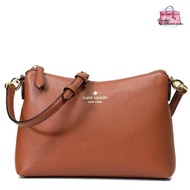 **CHAT FIRST FOR THE AVAILABILITY**NEW AUTHENTIC INSTOCK KATE SPADE BAILEY CROSSBODY K4651 BROWN SADDLE