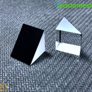 WISDOMEST Rainbow Prism, 20mm Optical Components Triangular Prism,  Optical Glass Reflecting Miniatu