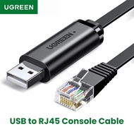 Ugreen USB to RJ45 Console Cable RS232 Serial Adapter for Cisco Router 1.5m USB RJ 45 8P8C Converter