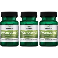 Swanson Pycnogenol 100 Milligrams 30 Capsules 3 Pack