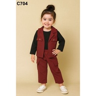 D4 Alicia 3in1 Girls' Long Pants Set C704