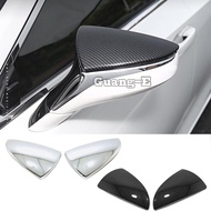 Side Rearview Mirror Covers Cap For Lexus ES ES200 ES250 Es300h ES350 2018 2019 2020 2021 Car Exterior Accessories Moulding Trim