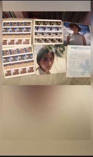 張柏芝-任何天氣1999年AVCD 五張貼紙相、歌迷會入會表格