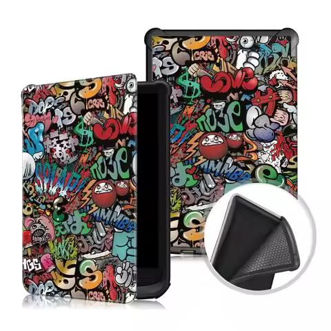 Auto TPU Sleep/Wake E-Reader Case Protective Shell for Pocketbook 616/627/632/606/628/633/PocketBook