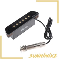 [Sunnimix2] 6 Holes Pickup Guitar Transducers Guitar Accessories For Guitar Amplifier