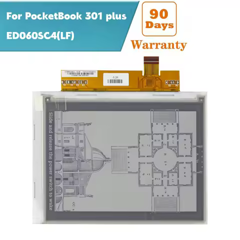 6 Inch Eink Screen ED060SC4(LF) For PocketBook 301 plus PB301 Ebook Reader Display Replacement Parts