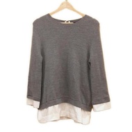 Brooks Brothers brother OTHER Sweater gray Women Long sleeves White Direct from Japan Secondhand